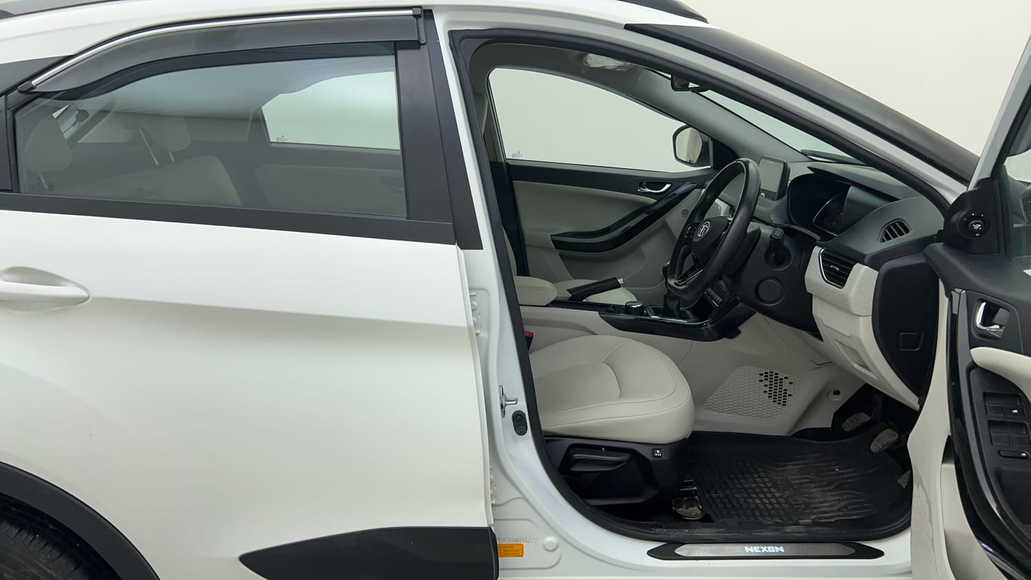 Used 2023 Tata Nexon XZ Plus LUX Petrol Manual interior RIGHT SIDE FRONT DOOR CABIN VIEW