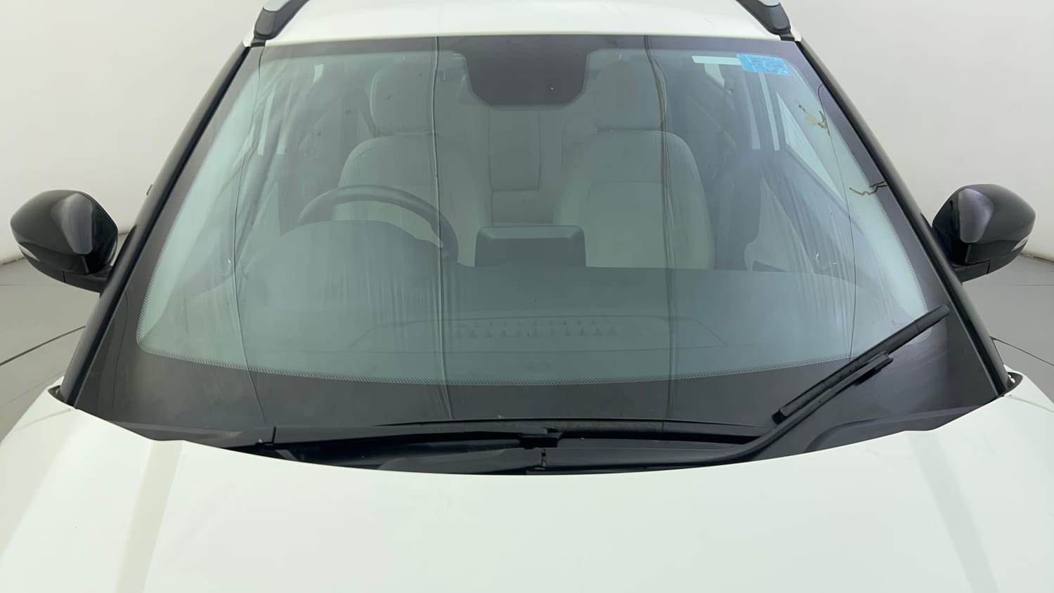 Used 2023 Tata Nexon XZ Plus LUX Petrol Manual exterior FRONT WINDSHIELD VIEW