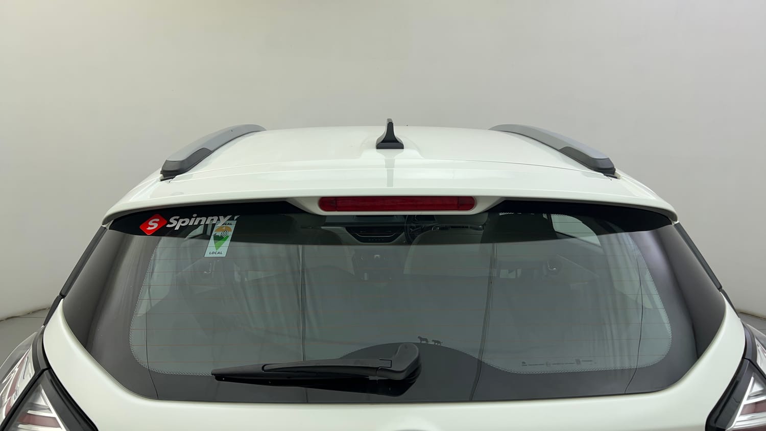 Used 2023 Tata Nexon XZ Plus LUX Petrol Manual exterior BACK WINDSHIELD VIEW