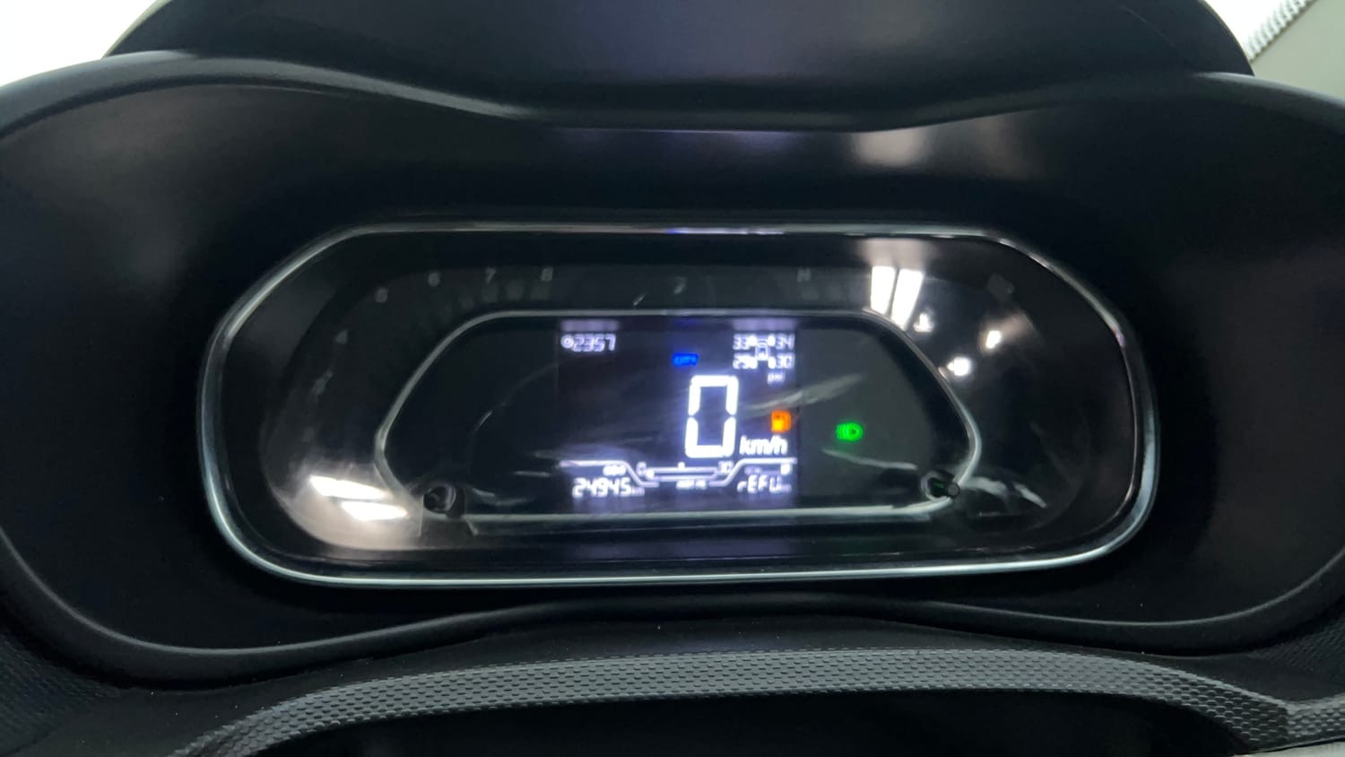 Used 2023 Tata Nexon XZ Plus LUX Petrol Manual interior CLUSTERMETER VIEW