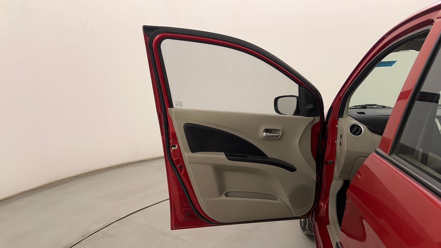 Used 2014 Maruti Suzuki Celerio VXi AMT Petrol Automatic interior LEFT FRONT DOOR OPEN VIEW