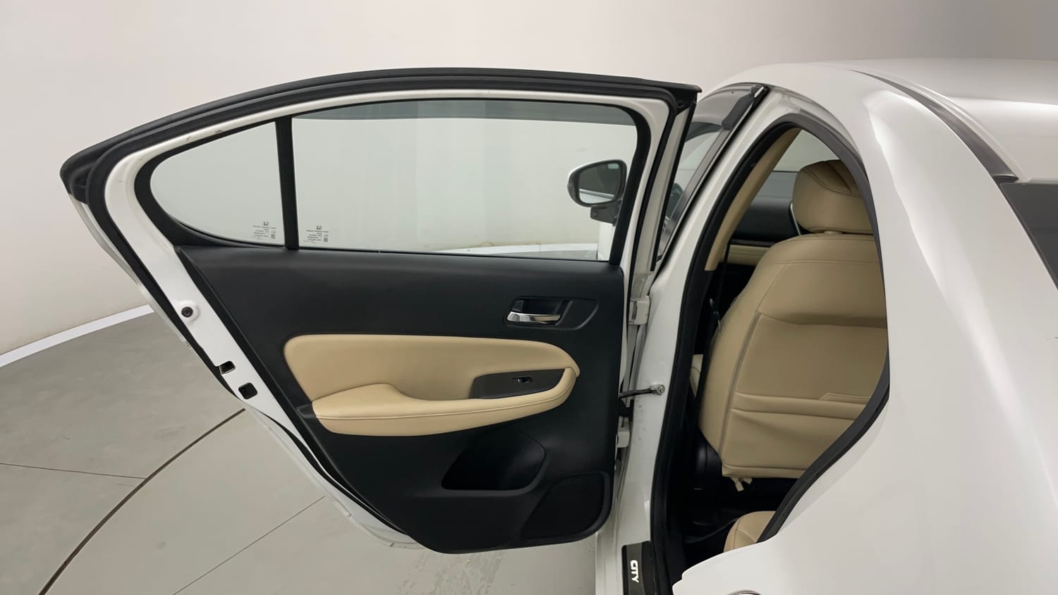 Used 2020 Honda City ZX Petrol Petrol Manual interior LEFT REAR DOOR OPEN VIEW