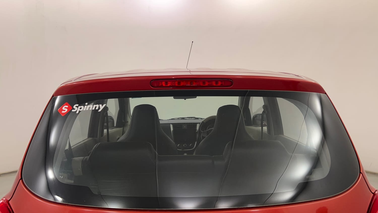 Used 2014 Maruti Suzuki Celerio VXi AMT Petrol Automatic exterior BACK WINDSHIELD VIEW