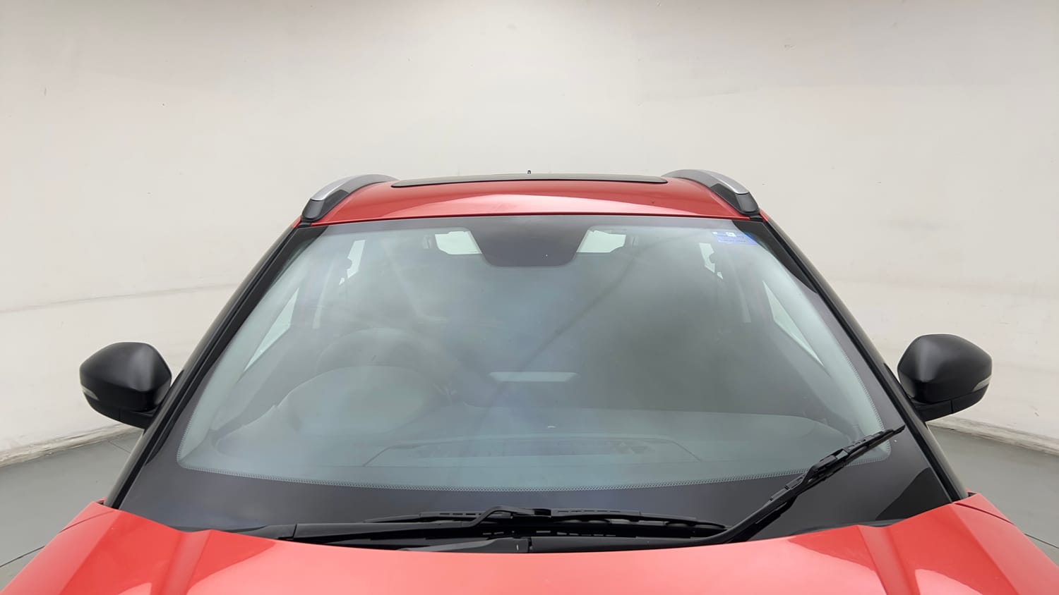 Used 2022 Tata Nexon XM Plus (S) Petrol Manual exterior FRONT WINDSHIELD VIEW