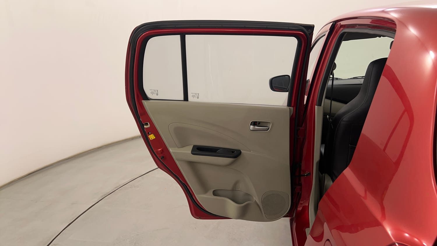 Used 2014 Maruti Suzuki Celerio VXi AMT Petrol Automatic interior LEFT REAR DOOR OPEN VIEW