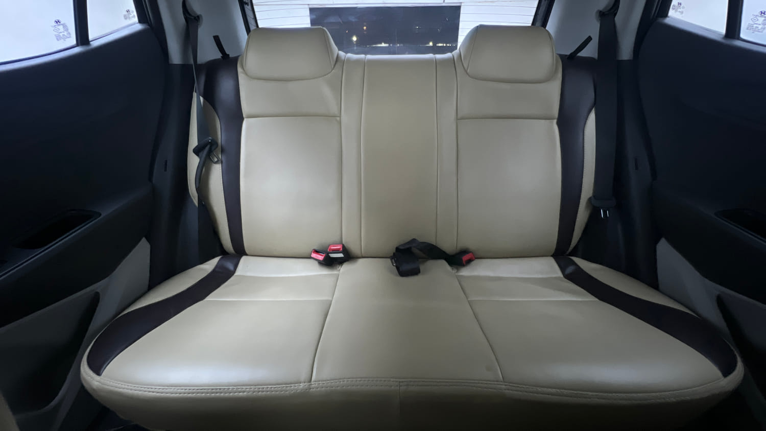 Used 2022 Hyundai Grand i10 Nios Sportz 1.2 Kappa VTVT Petrol Manual interior REAR SEAT CONDITION VIEW