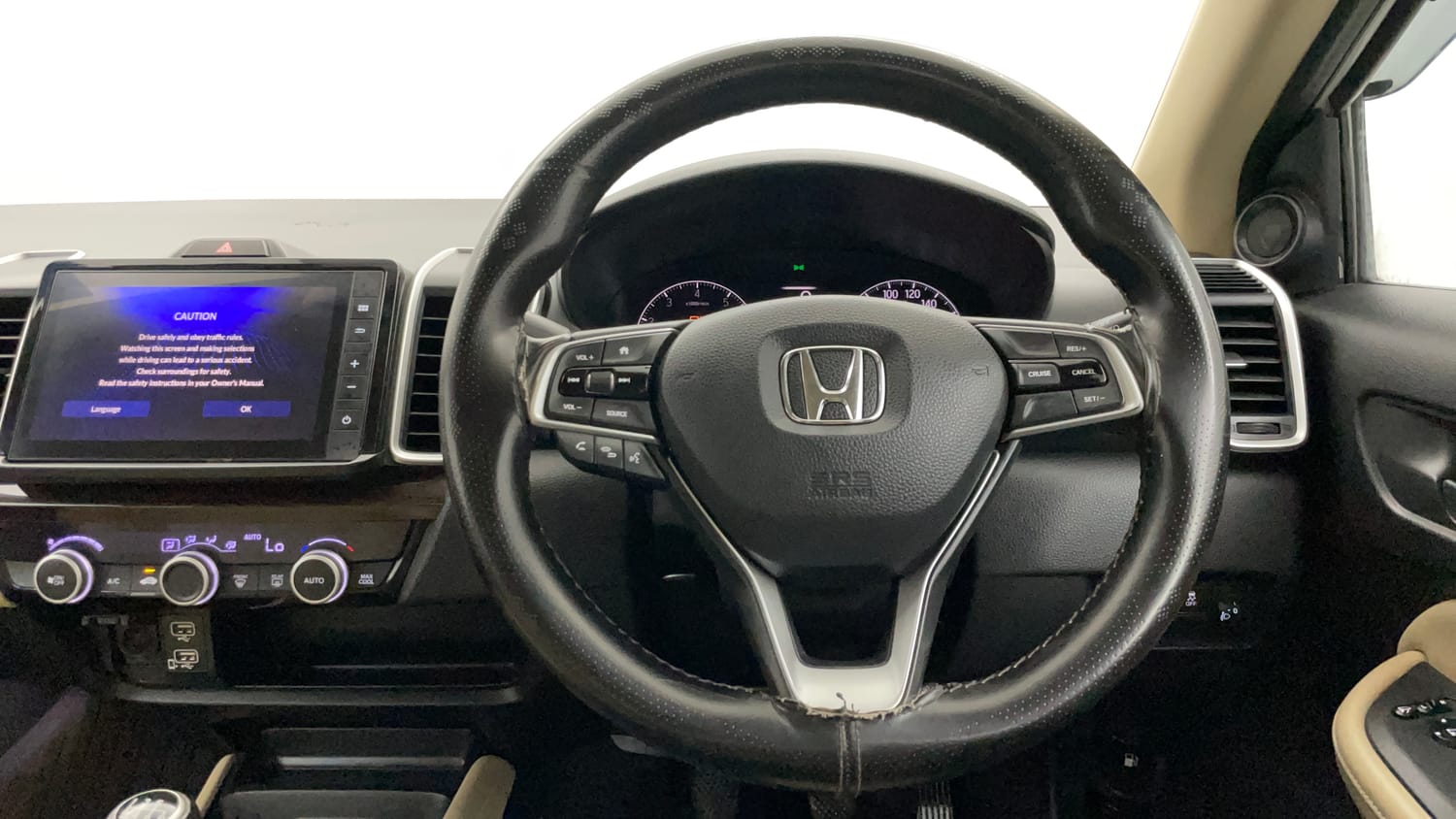 Used 2020 Honda City ZX Petrol Petrol Manual interior STEERING VIEW