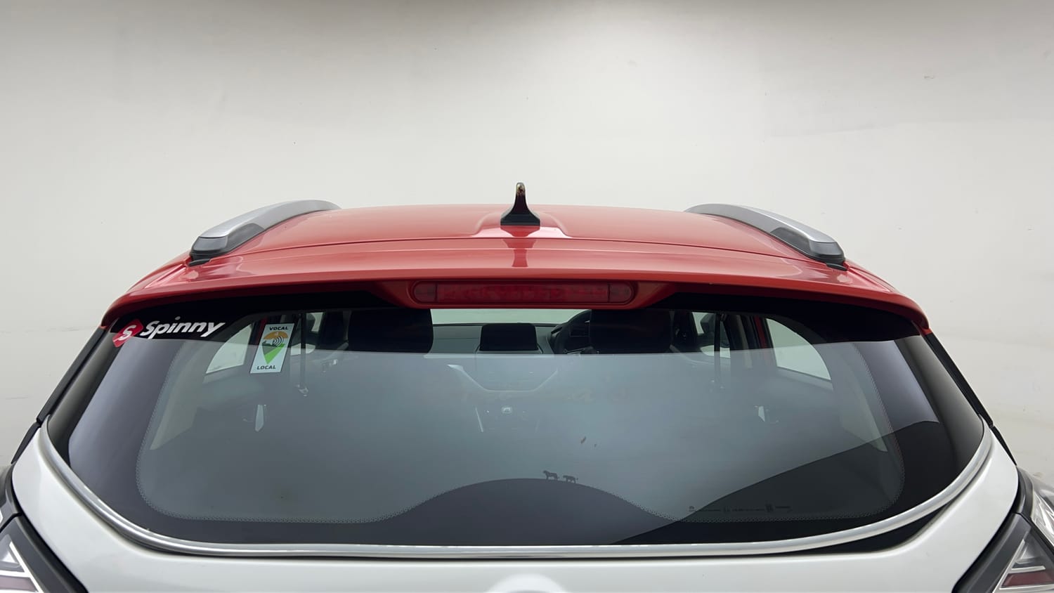 Used 2022 Tata Nexon XM Plus (S) Petrol Manual exterior BACK WINDSHIELD VIEW