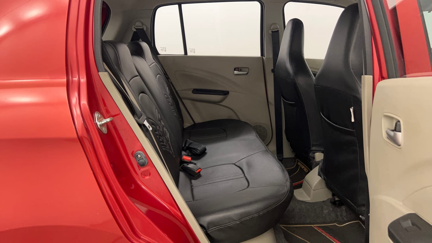 Used 2014 Maruti Suzuki Celerio VXi AMT Petrol Automatic interior RIGHT SIDE REAR DOOR CABIN VIEW