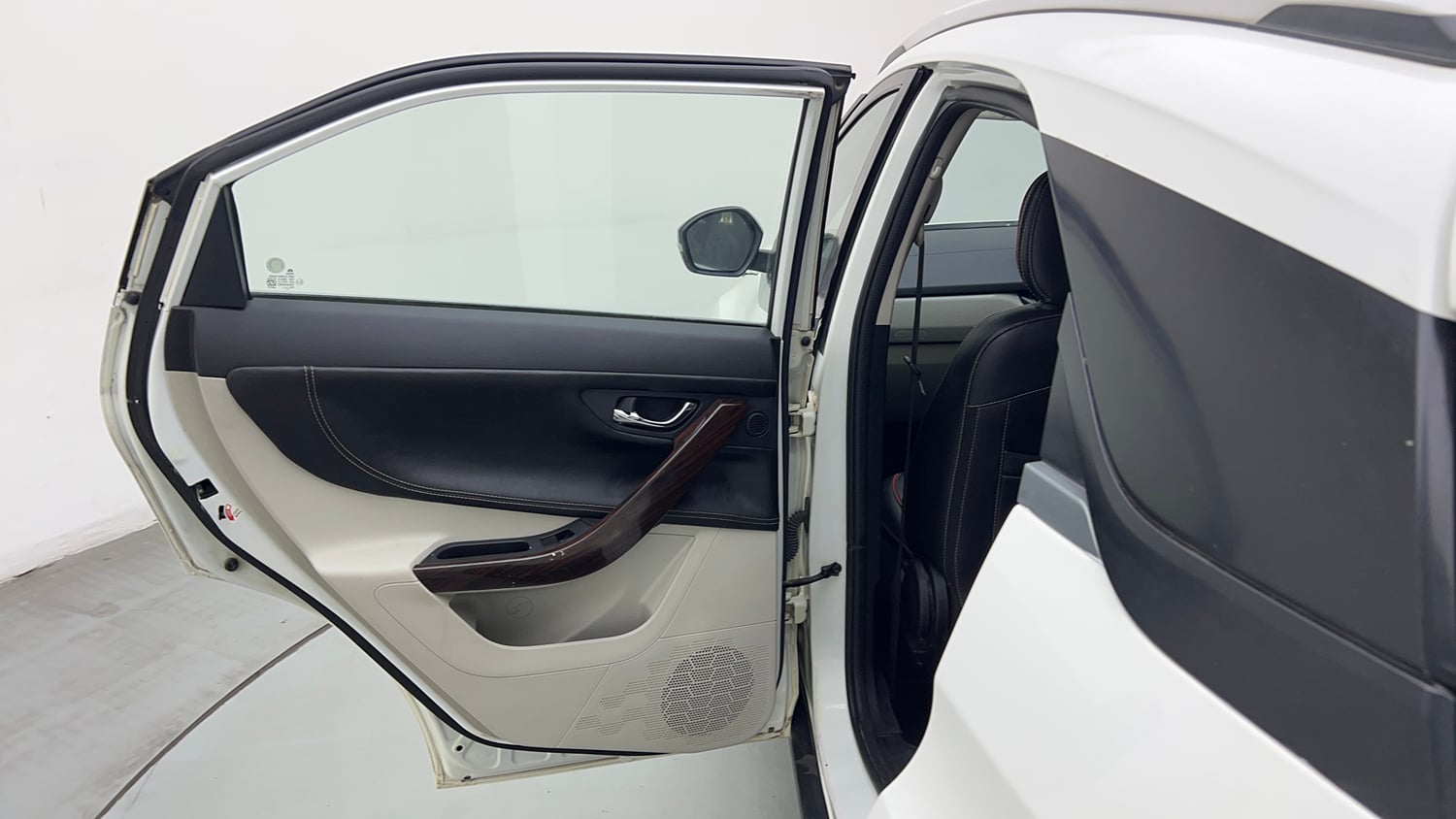 Used 2021 Tata Nexon XZ Plus (O) Petrol Manual interior LEFT REAR DOOR OPEN VIEW