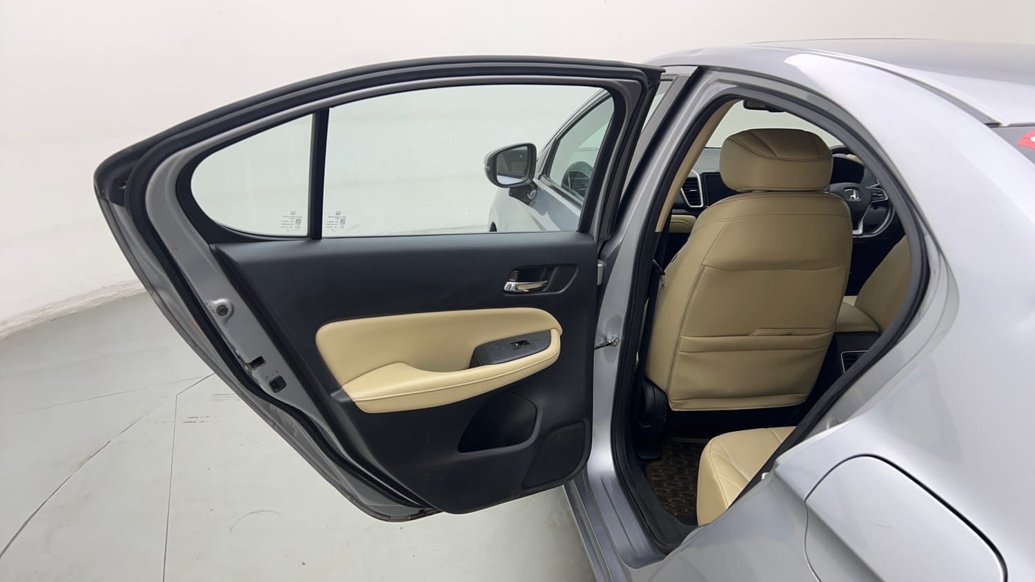 Used 2021 Honda City ZX CVT Petrol Petrol Automatic interior LEFT REAR DOOR OPEN VIEW