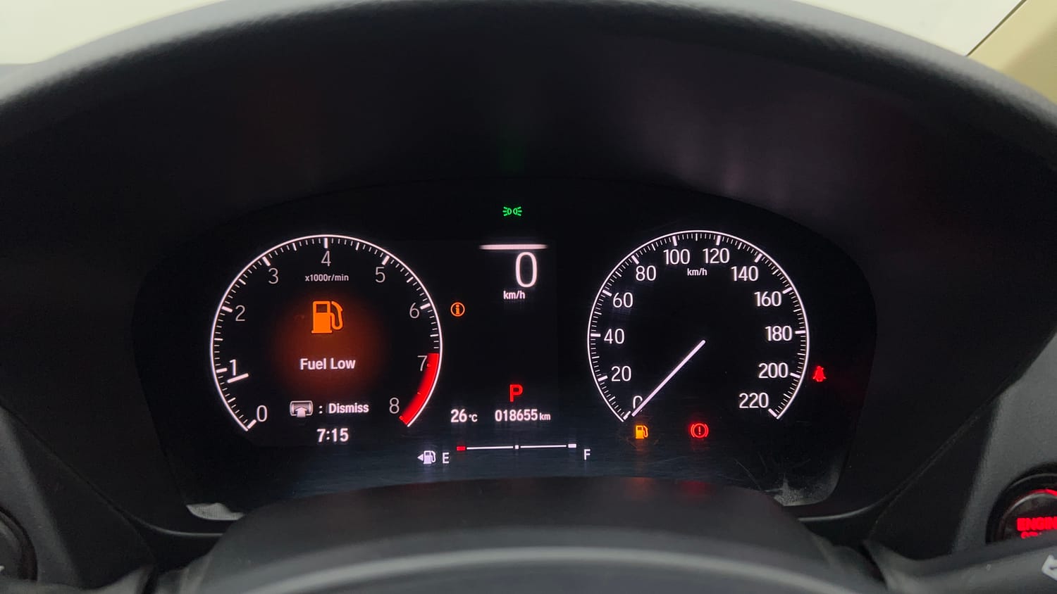 Used 2021 Honda City ZX CVT Petrol Petrol Automatic interior CLUSTERMETER VIEW
