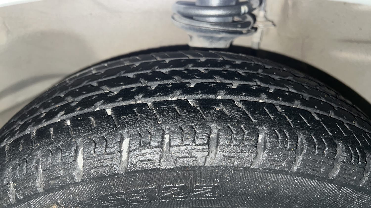 Used 2019 Maruti Suzuki Alto K10 VXi Petrol Manual tyres LEFT FRONT TYRE TREAD VIEW