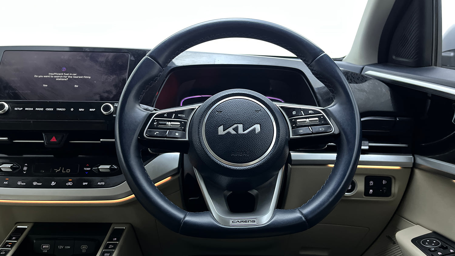 Used 2023 Kia Carens Luxury Plus 1.5 Diesel AT 7 STR Diesel Automatic interior STEERING VIEW