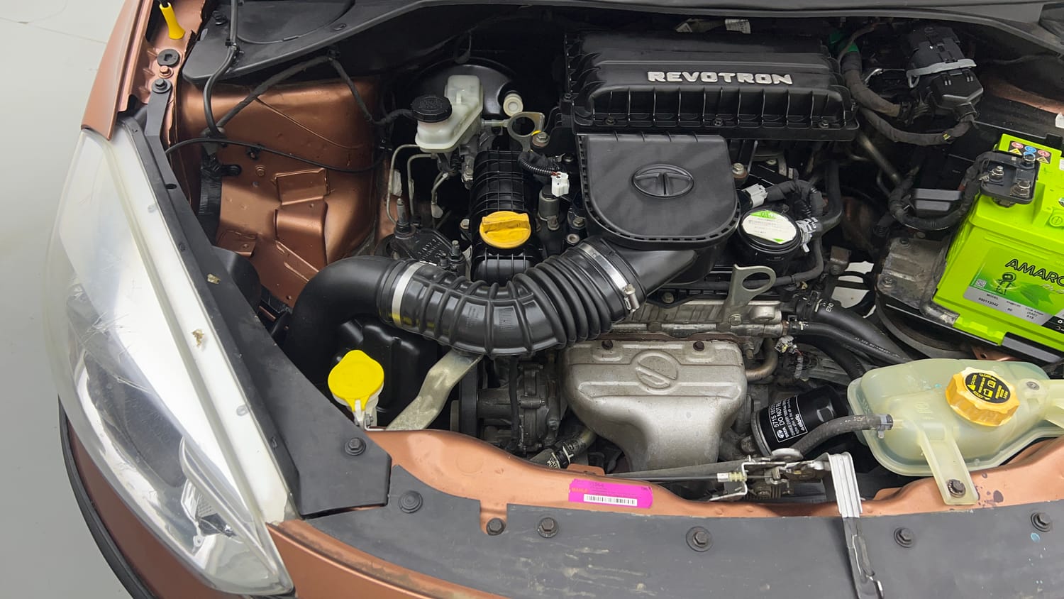 Used 2018 Tata Tigor Revotron XE Petrol Manual engine ENGINE RIGHT SIDE VIEW