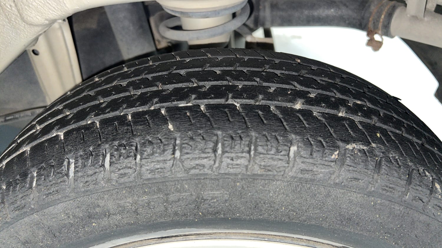 Used 2019 Maruti Suzuki Alto K10 VXi Petrol Manual tyres LEFT REAR TYRE TREAD VIEW