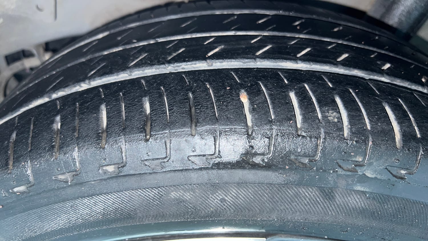 Used 2021 Honda City ZX CVT Petrol Petrol Automatic tyres LEFT REAR TYRE TREAD VIEW