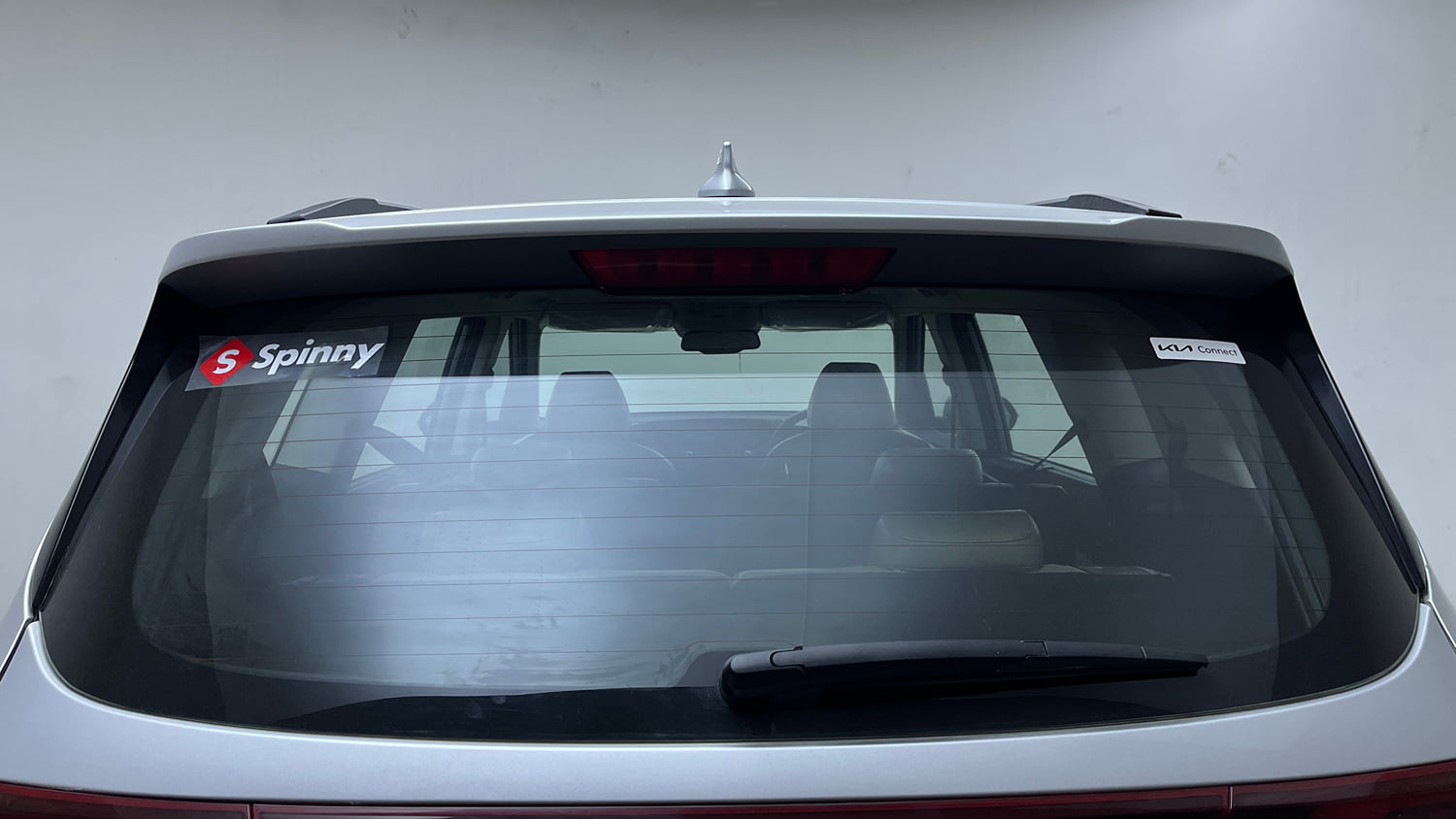 Used 2023 Kia Carens Luxury Plus 1.5 Diesel AT 7 STR Diesel Automatic exterior BACK WINDSHIELD VIEW