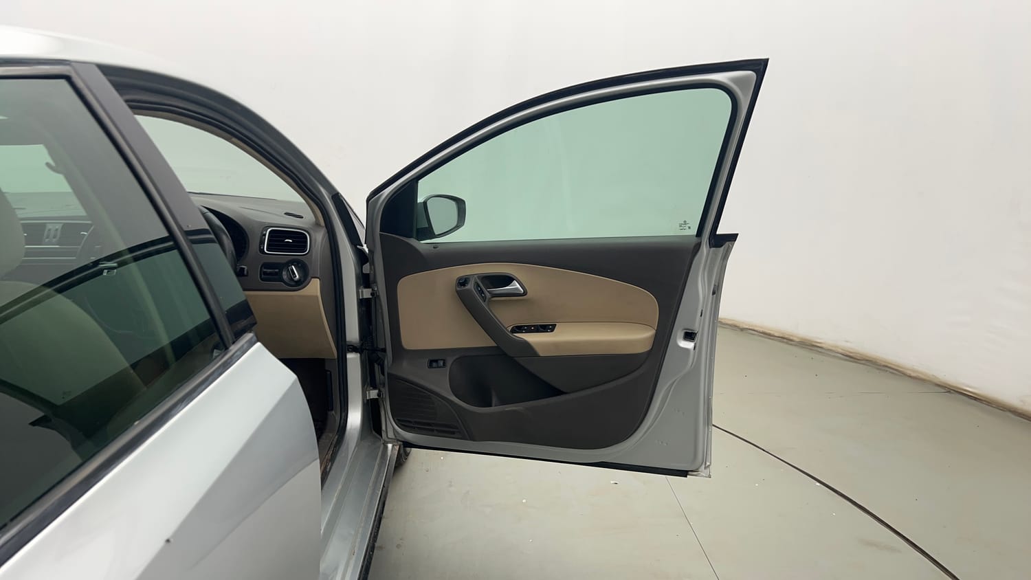 Used 2021 Volkswagen Vento Highline 1.0L TSI Petrol Manual interior RIGHT FRONT DOOR OPEN VIEW