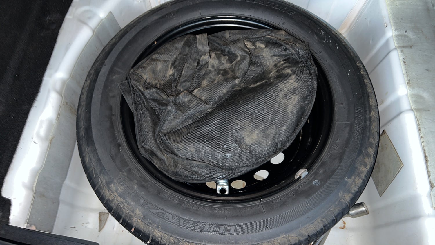 Used 2021 Tata Nexon XZ Plus (O) Petrol Manual tyres SPARE TYRE VIEW