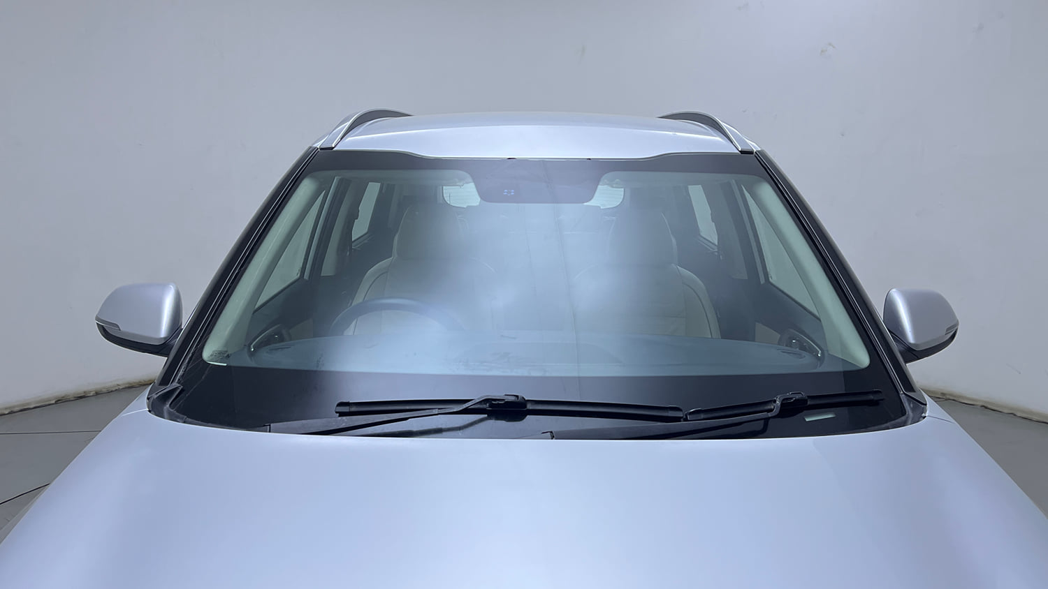 Used 2023 Kia Carens Luxury Plus 1.5 Diesel AT 7 STR Diesel Automatic exterior FRONT WINDSHIELD VIEW