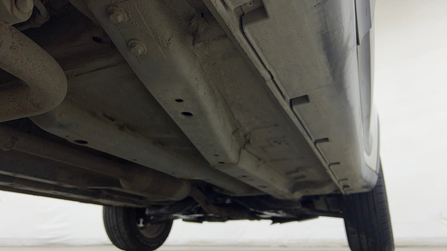 Used 2021 Tata Nexon XZ Plus (O) Petrol Manual extra REAR RIGHT UNDERBODY VIEW