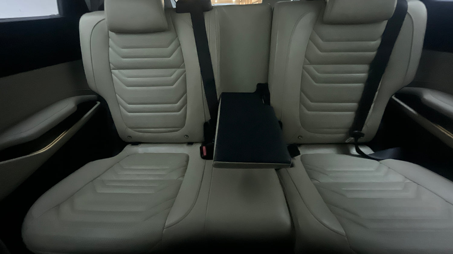 Used 2023 Kia Carens Luxury Plus 1.5 Diesel AT 7 STR Diesel Automatic interior REAR SEAT CONDITION VIEW