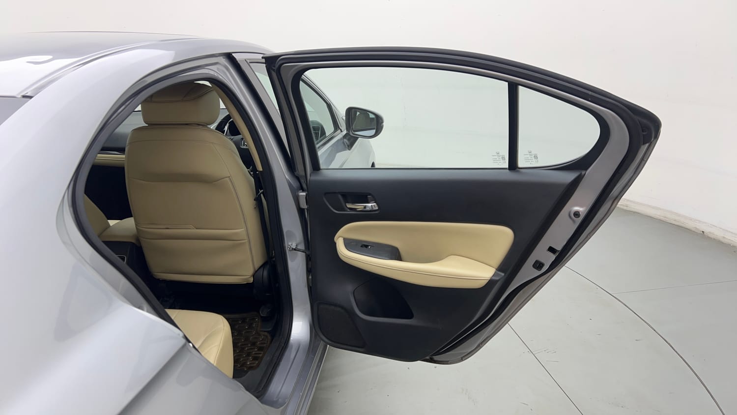 Used 2021 Honda City ZX CVT Petrol Petrol Automatic interior RIGHT REAR DOOR OPEN VIEW