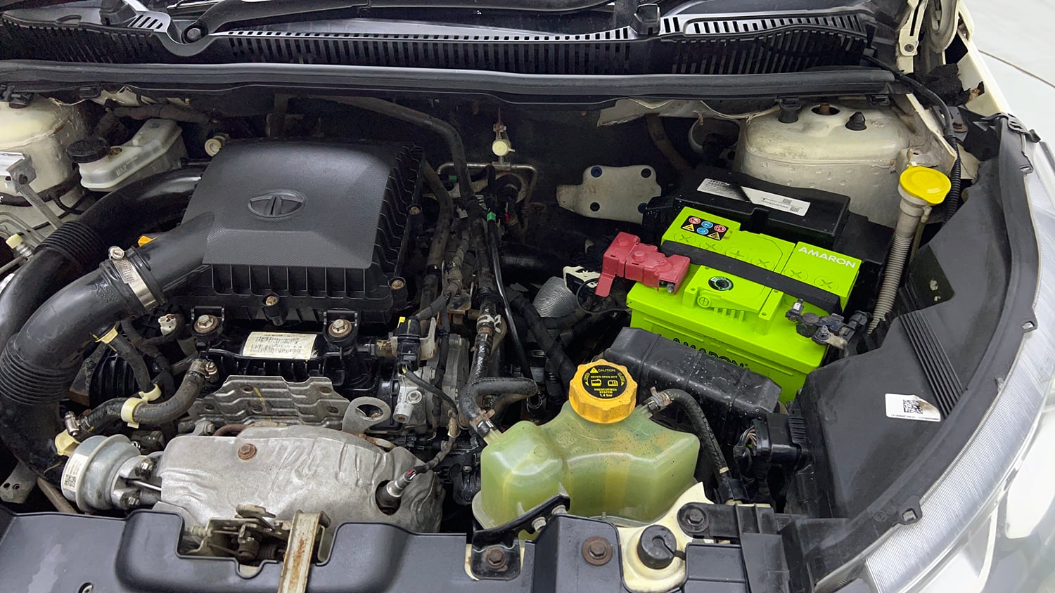 Used 2021 Tata Nexon XZ Plus (O) Petrol Manual engine ENGINE LEFT SIDE VIEW