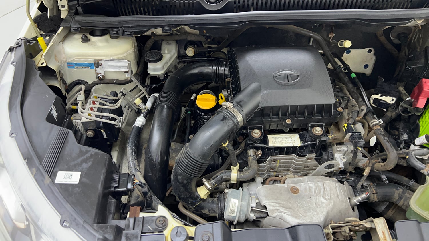 Used 2021 Tata Nexon XZ Plus (O) Petrol Manual engine ENGINE RIGHT SIDE VIEW