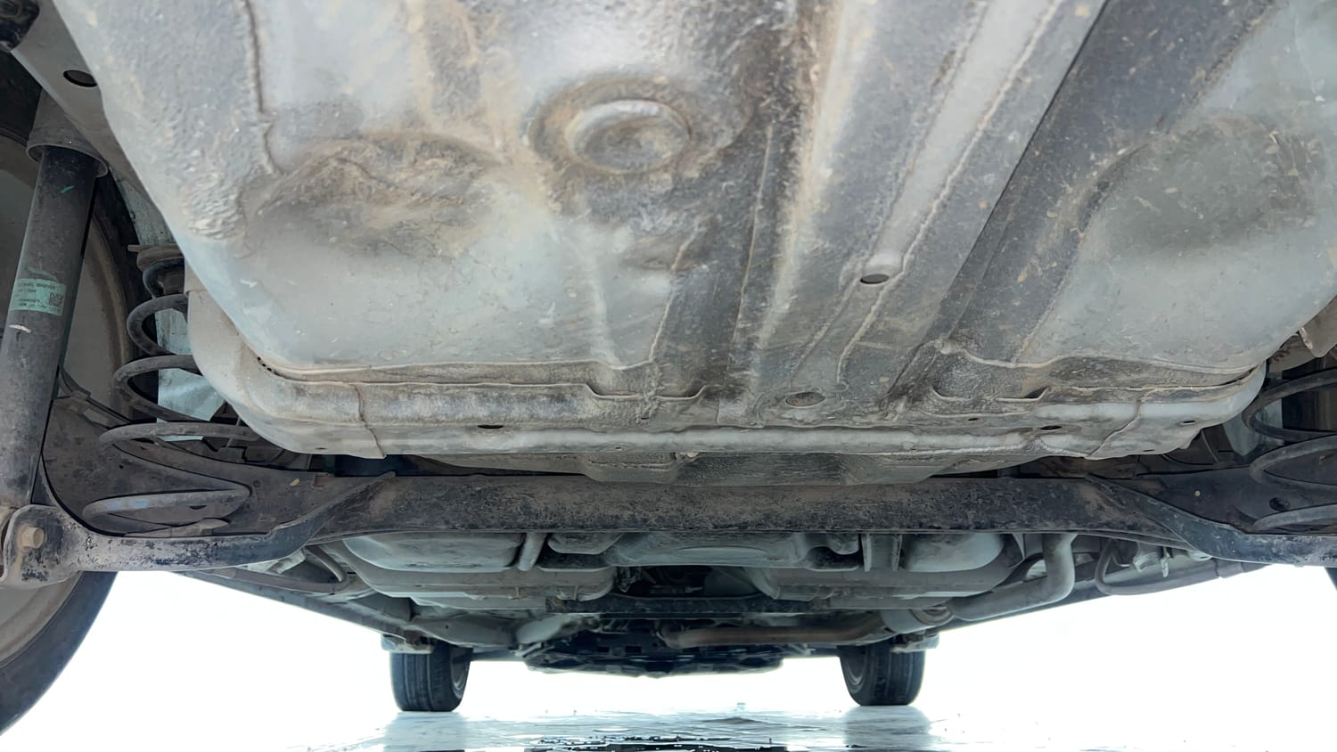 Used 2021 Honda City ZX CVT Petrol Petrol Automatic extra REAR UNDERBODY VIEW (TAKEN FROM REAR)
