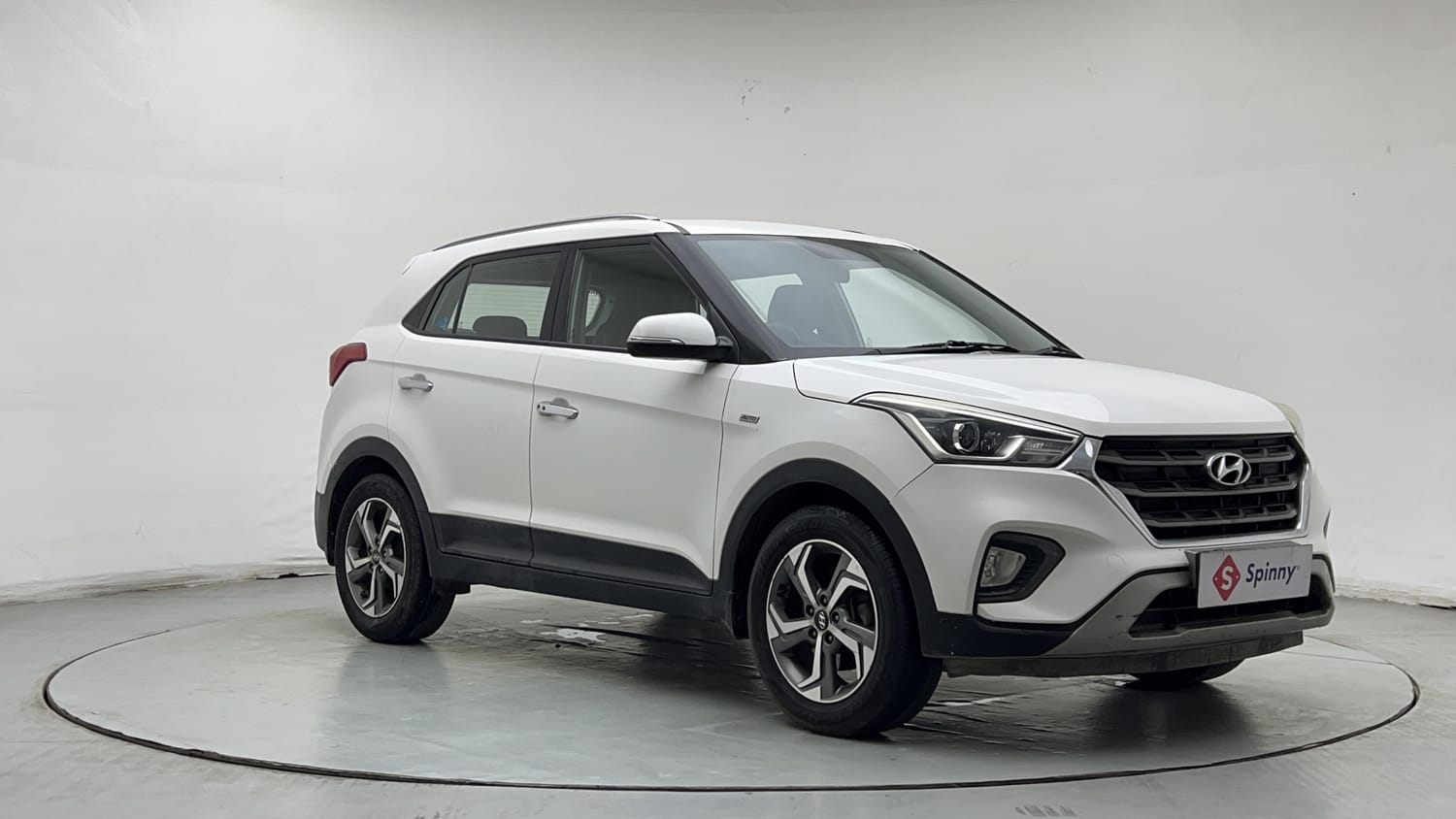 Used 2018 Hyundai Creta SX 1.6 AT Petrol Petrol Automatic exterior RIGHT FRONT CORNER VIEW