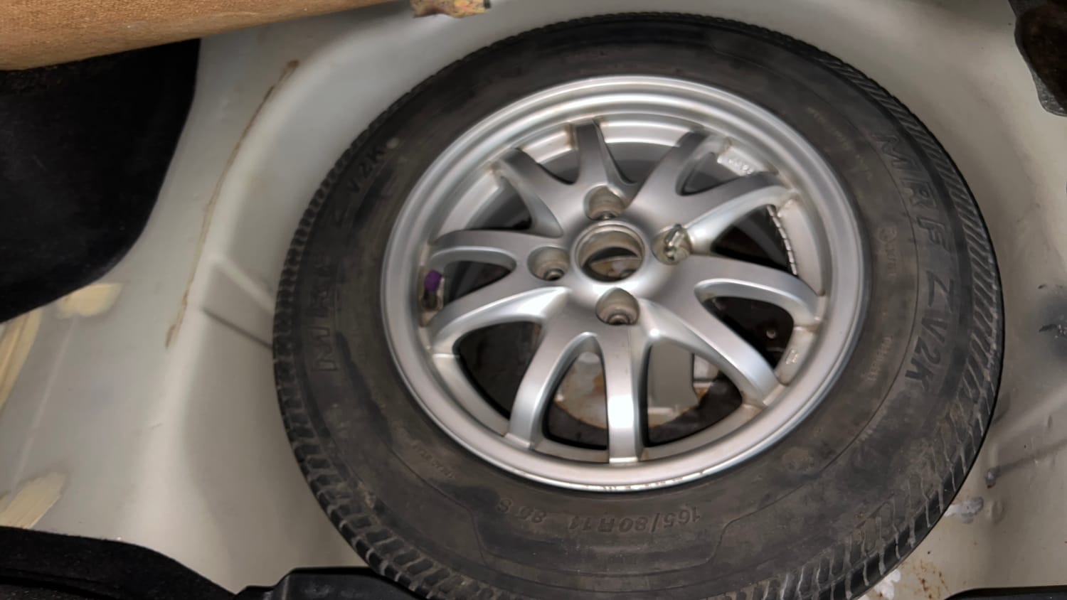 Used 2012 Maruti Suzuki Swift Dzire Automatic Petrol Automatic tyres SPARE TYRE VIEW