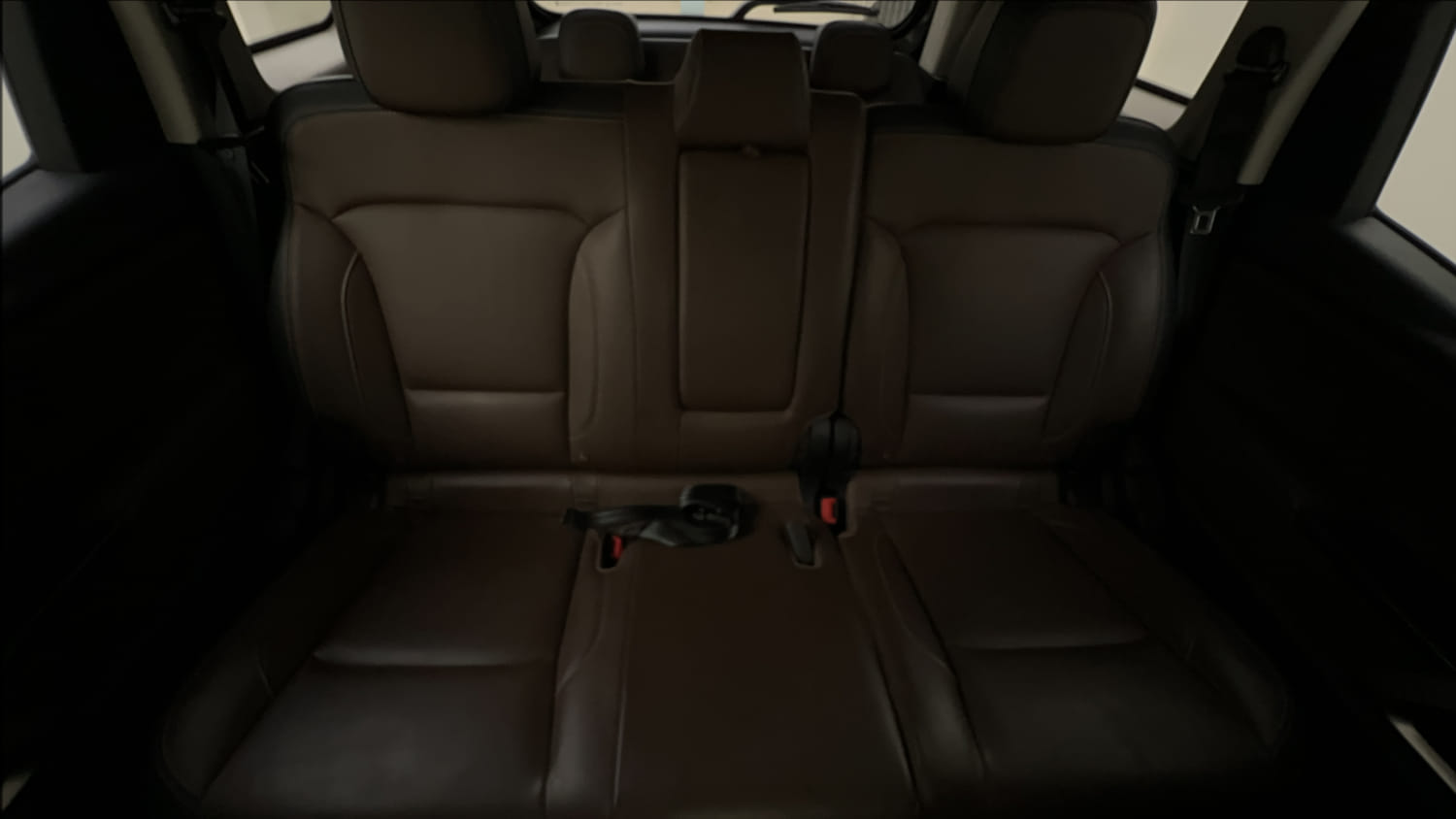 Used 2024 Mahindra Scorpio N Z8 Petrol MT 7 STR Petrol Manual interior REAR SEAT CONDITION VIEW