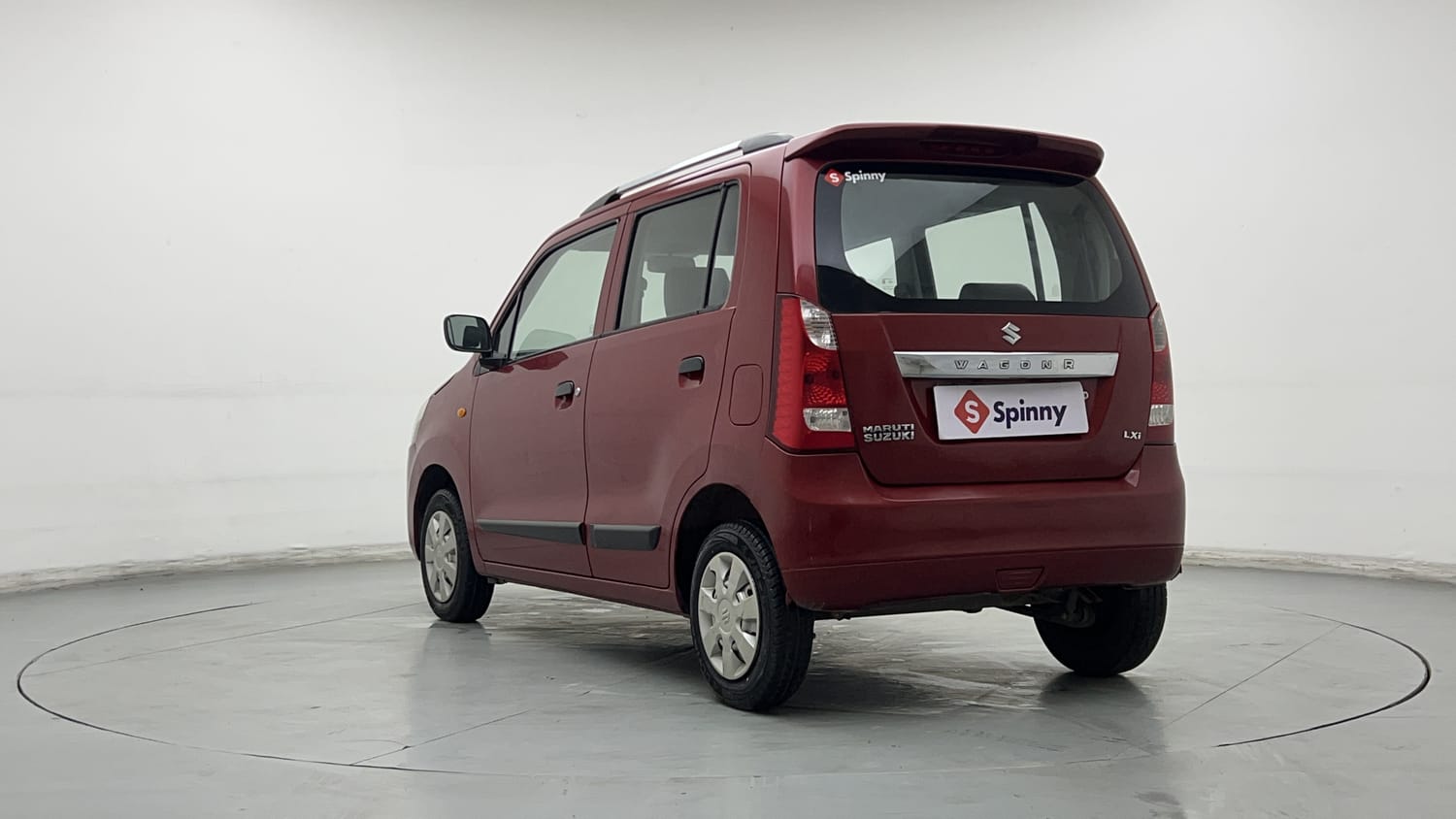 Used 2014 Maruti Suzuki Wagon R LXI Petrol Manual exterior LEFT REAR CORNER VIEW