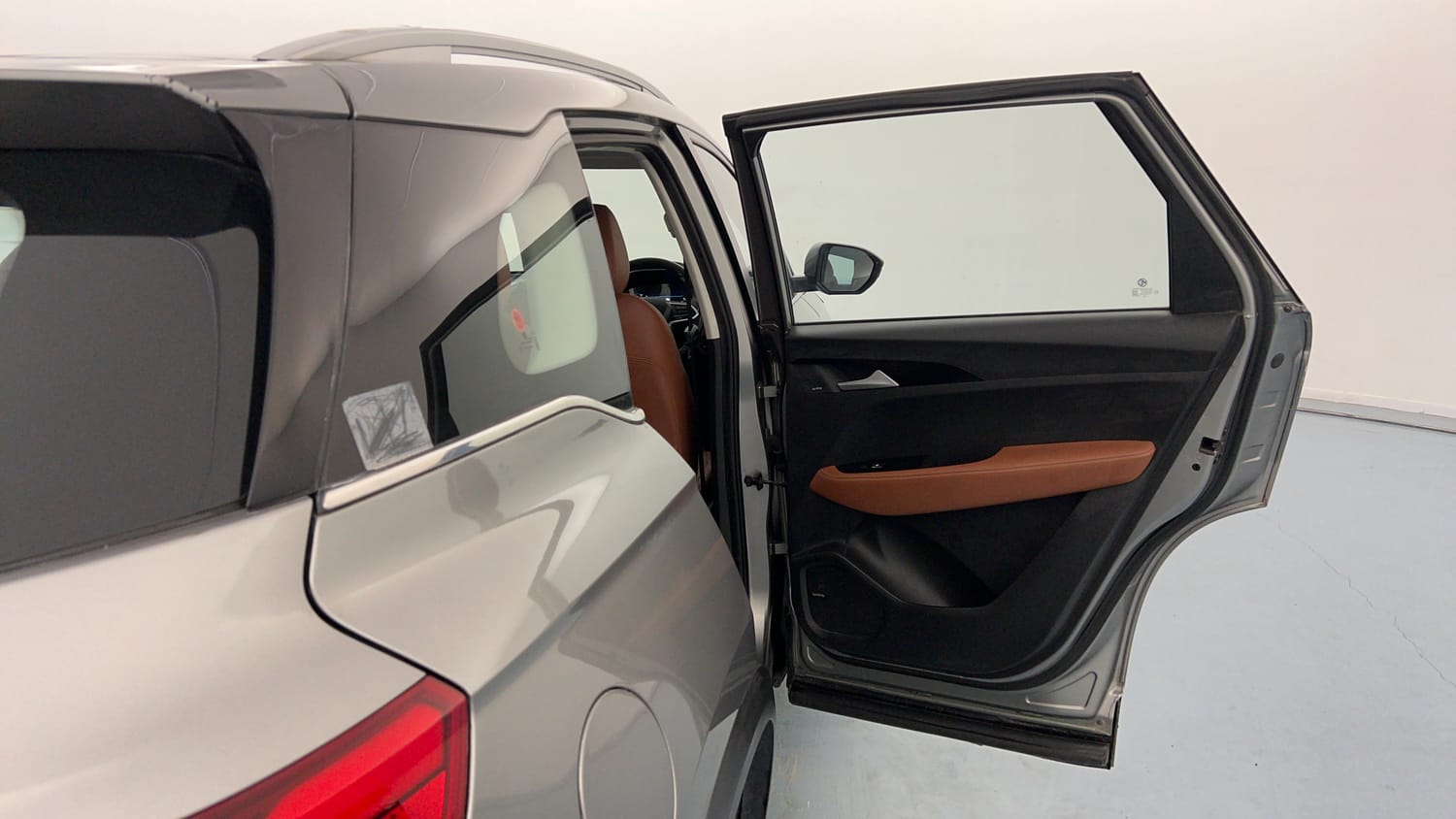 Used 2021 MG Motors Hector Plus Sharp Hybrid 1.5 Petrol Petrol Manual interior RIGHT REAR DOOR OPEN VIEW