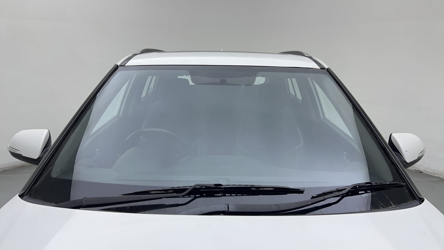 Used 2018 Hyundai Creta SX 1.6 AT Petrol Petrol Automatic exterior FRONT WINDSHIELD VIEW