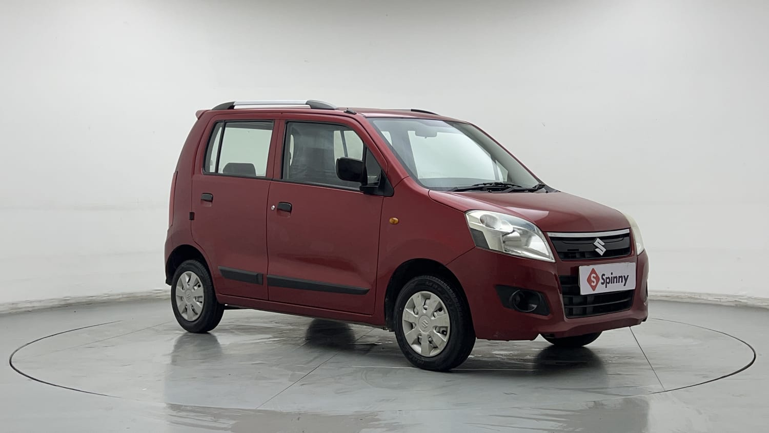 Used 2014 Maruti Suzuki Wagon R LXI Petrol Manual exterior RIGHT FRONT CORNER VIEW