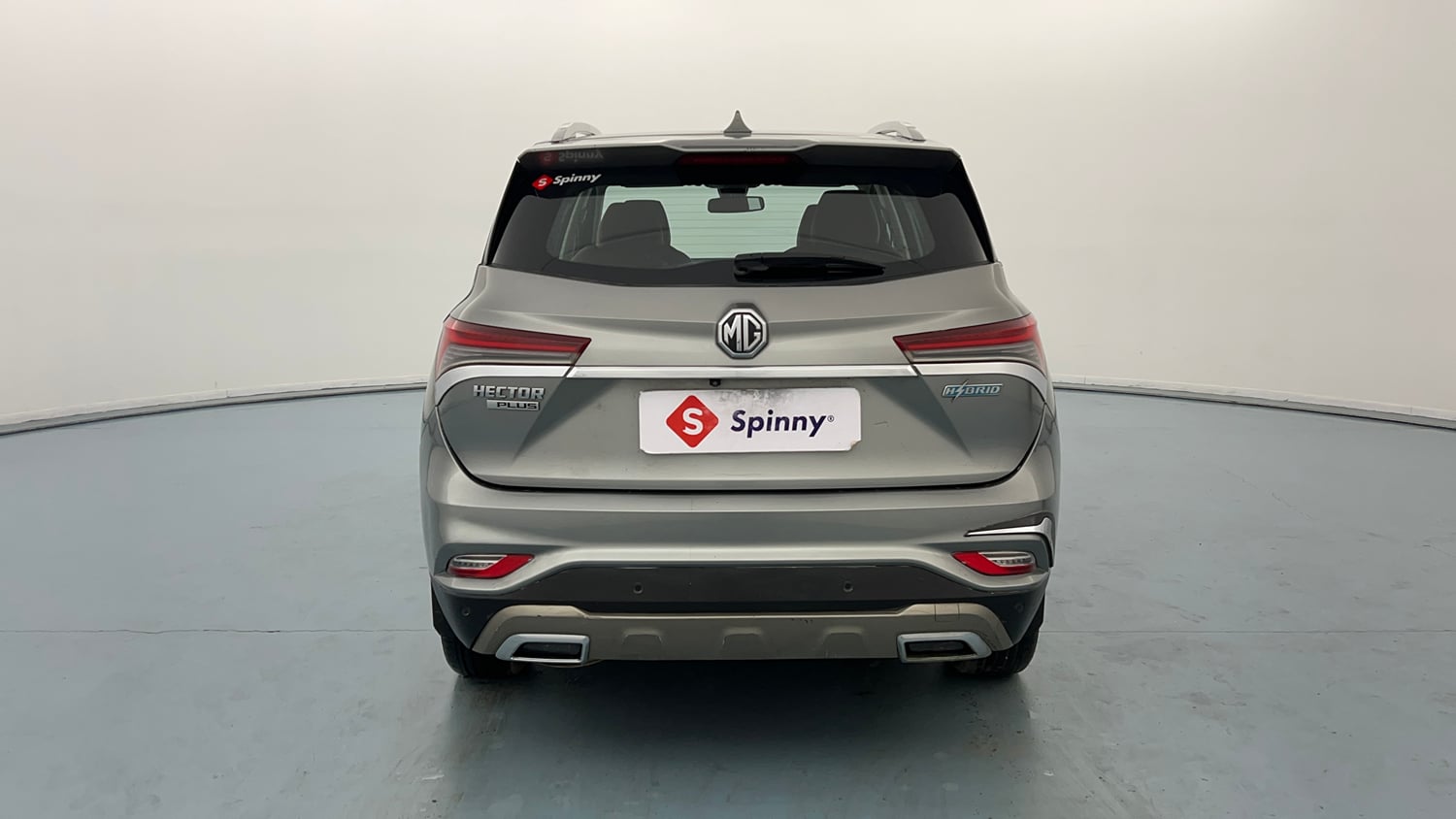Used 2021 MG Motors Hector Plus Sharp Hybrid 1.5 Petrol Petrol Manual exterior BACK VIEW