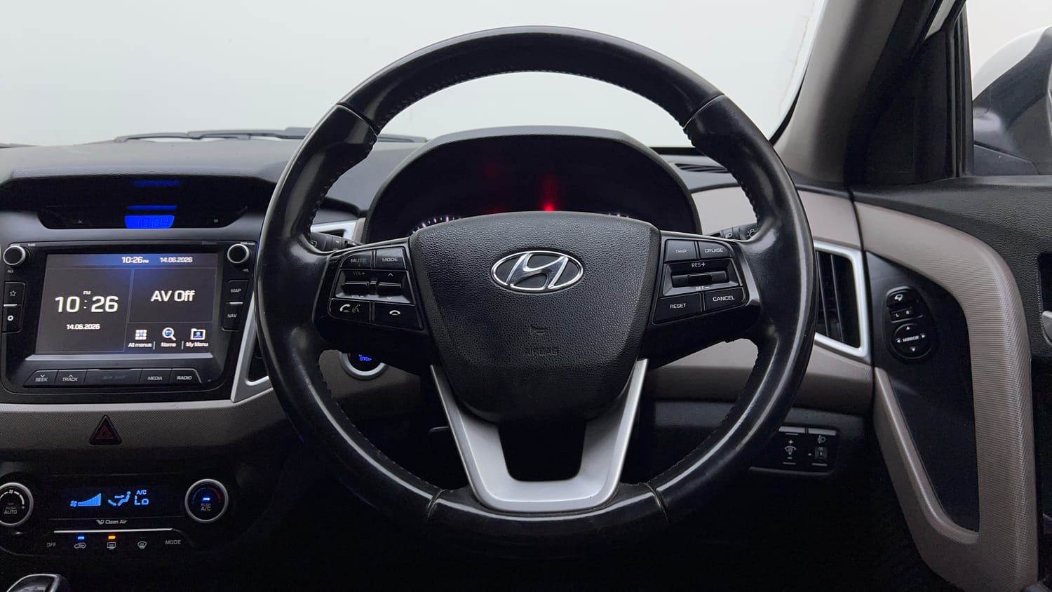 Used 2018 Hyundai Creta SX 1.6 AT Petrol Petrol Automatic interior STEERING VIEW