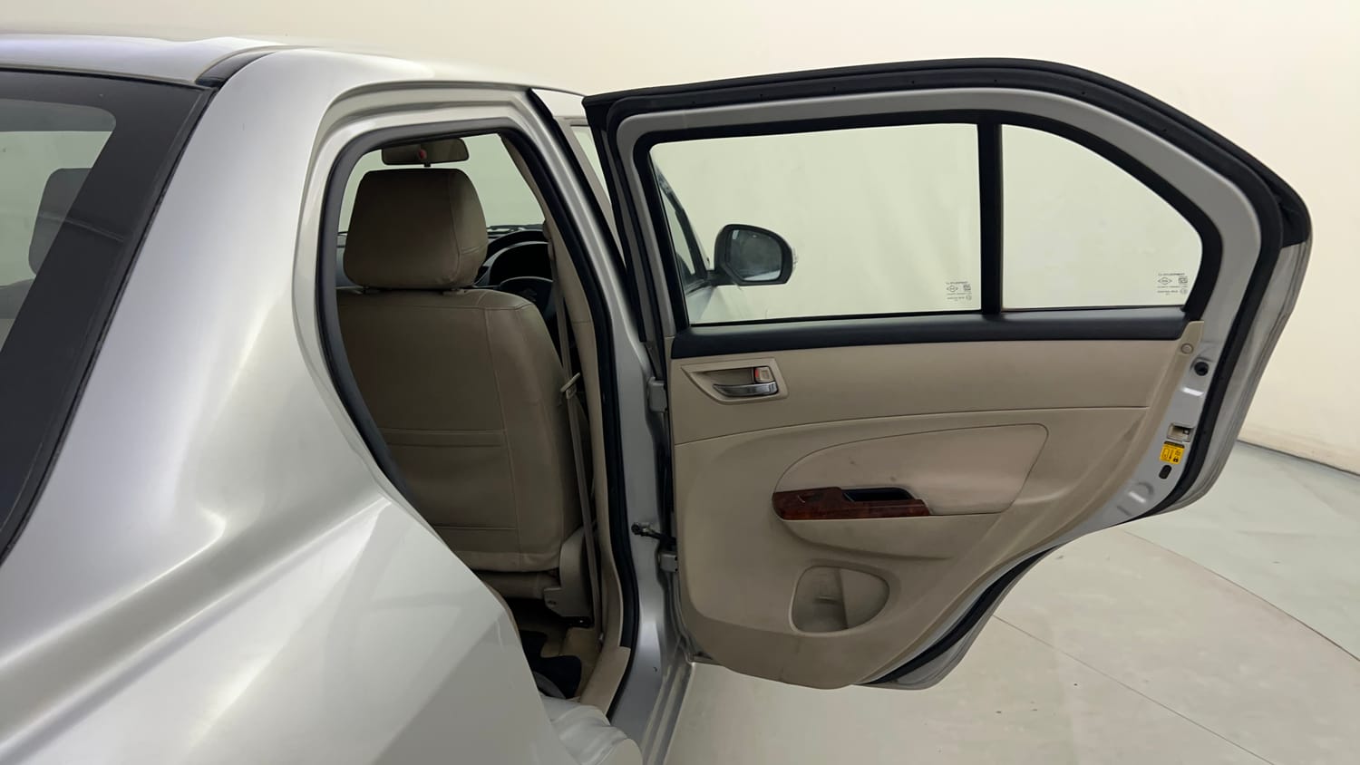 Used 2012 Maruti Suzuki Swift Dzire Automatic Petrol Automatic interior RIGHT REAR DOOR OPEN VIEW