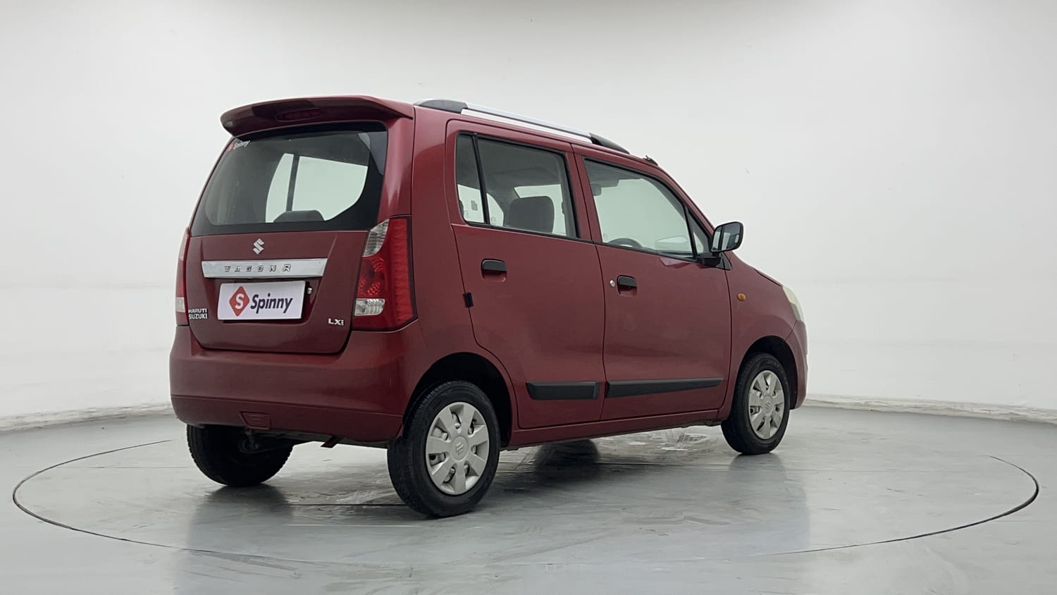 Used 2014 Maruti Suzuki Wagon R LXI Petrol Manual exterior RIGHT REAR CORNER VIEW