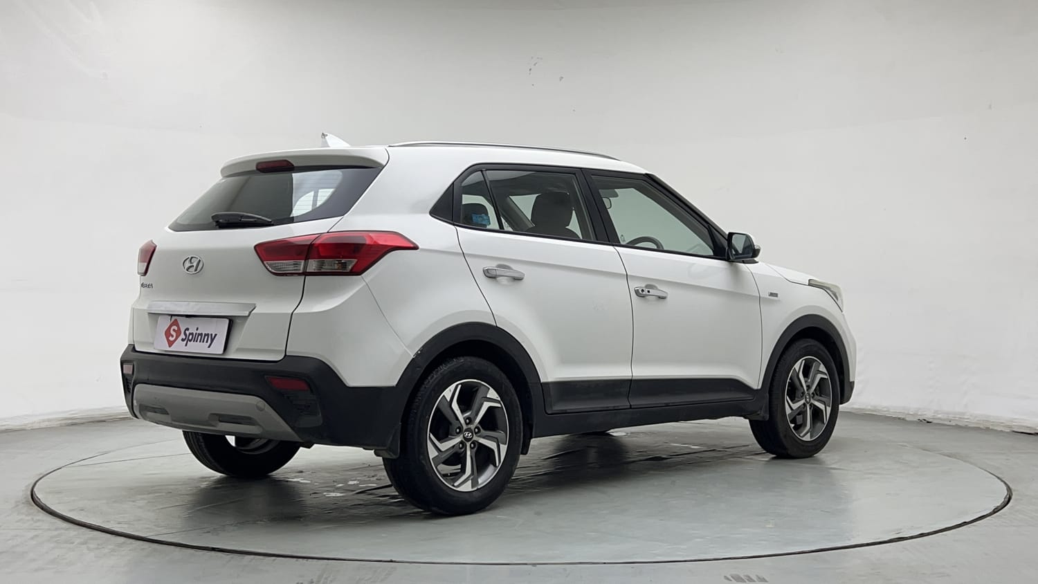Used 2018 Hyundai Creta SX 1.6 AT Petrol Petrol Automatic exterior RIGHT REAR CORNER VIEW