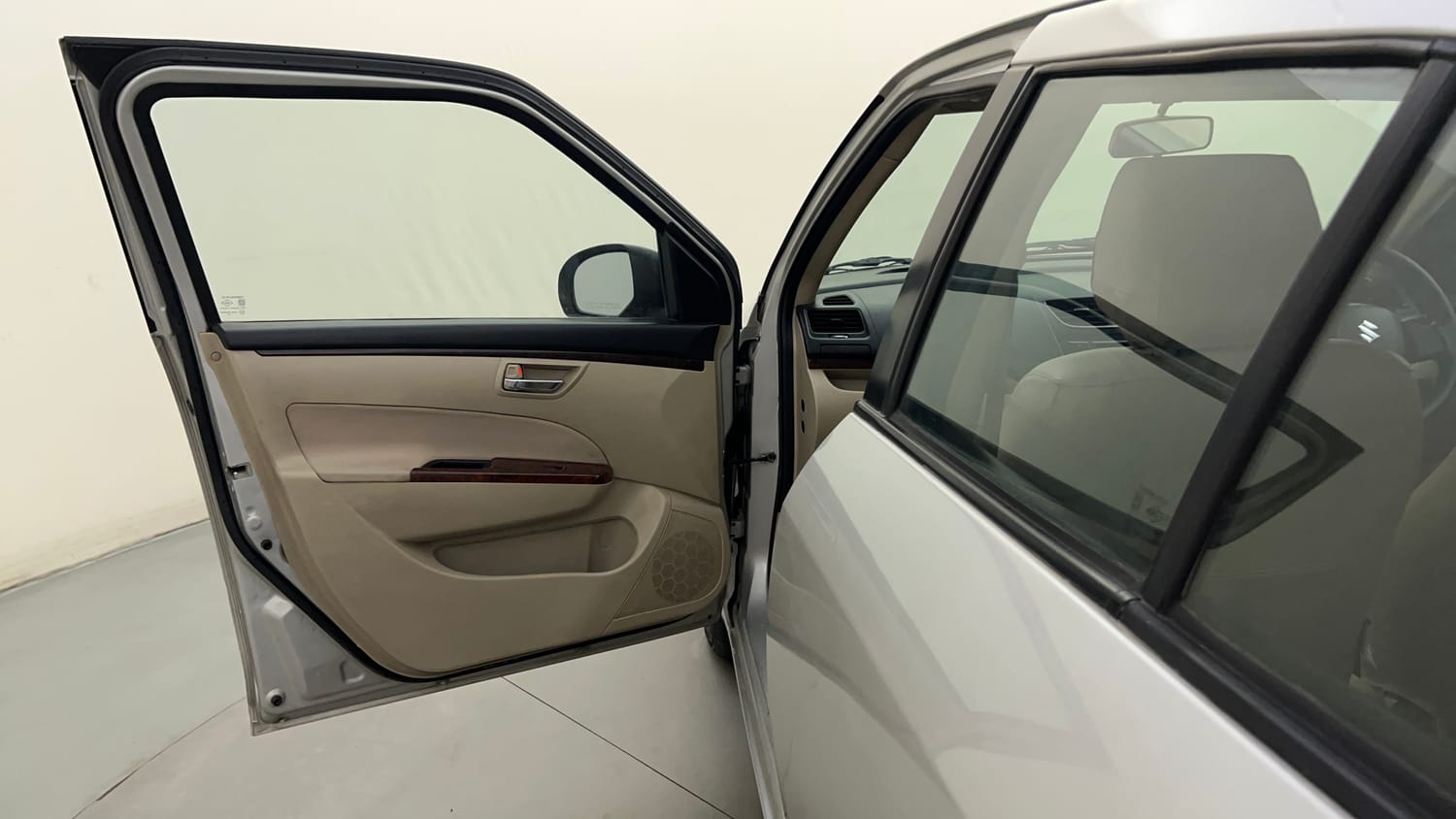 Used 2012 Maruti Suzuki Swift Dzire Automatic Petrol Automatic interior LEFT FRONT DOOR OPEN VIEW