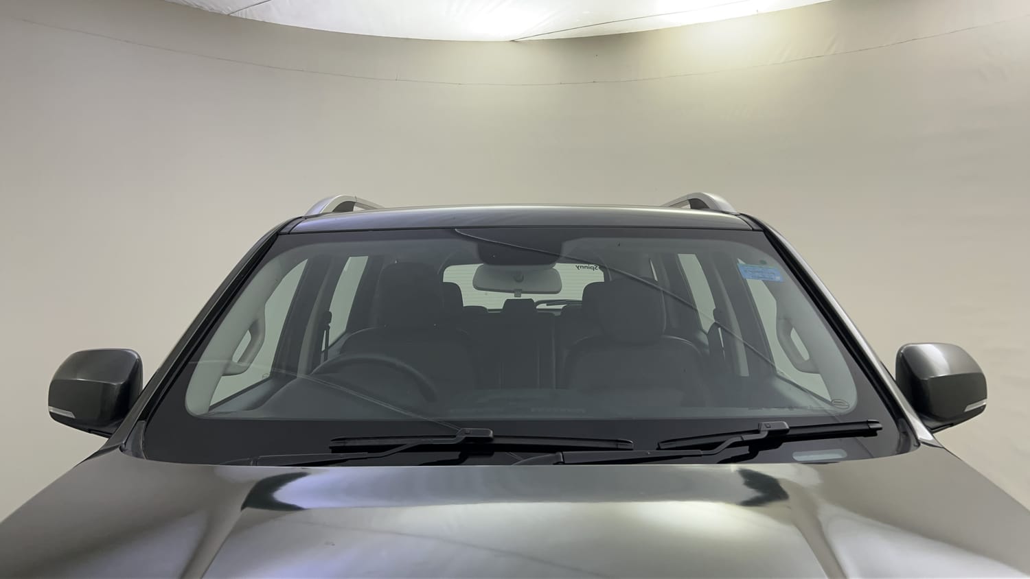Used 2024 Mahindra Scorpio N Z8 Petrol MT 7 STR Petrol Manual exterior FRONT WINDSHIELD VIEW