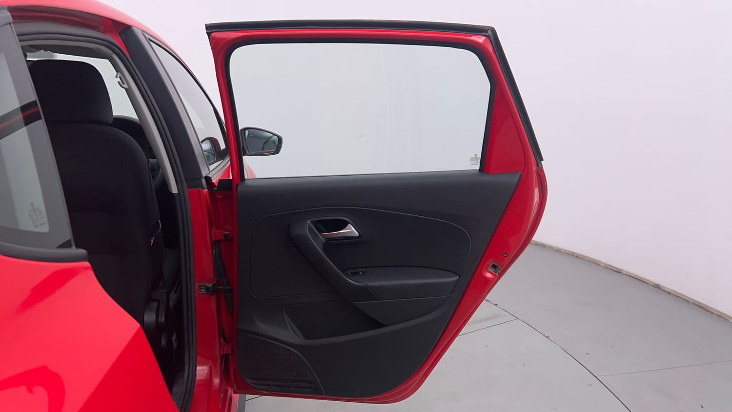 Used 2020 Volkswagen Polo Comfortline 1.0L (P) Petrol Manual interior RIGHT REAR DOOR OPEN VIEW