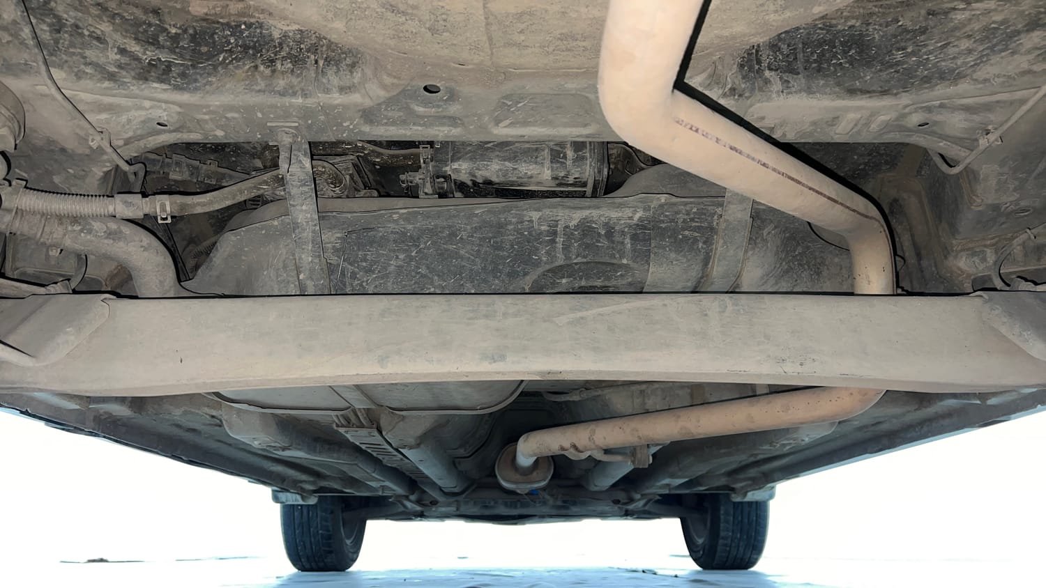 Used 2018 Hyundai Creta SX 1.6 AT Petrol Petrol Automatic extra REAR UNDERBODY VIEW (TAKEN FROM REAR)
