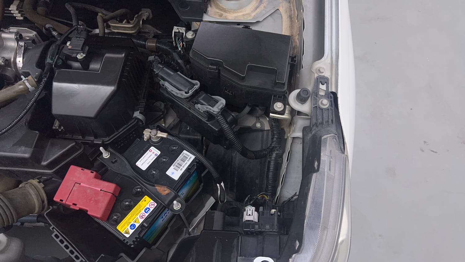 Used 2023 Honda Amaze VX CVT 1.2 Petrol Petrol Automatic engine ENGINE LEFT SIDE VIEW