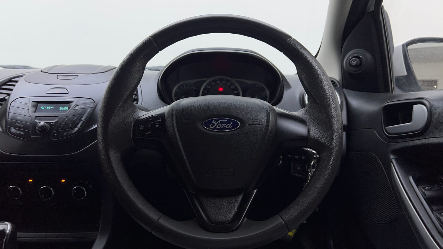 Used 2017 Ford Figo Trend 1.2 Ti-VCT Petrol Manual interior STEERING VIEW