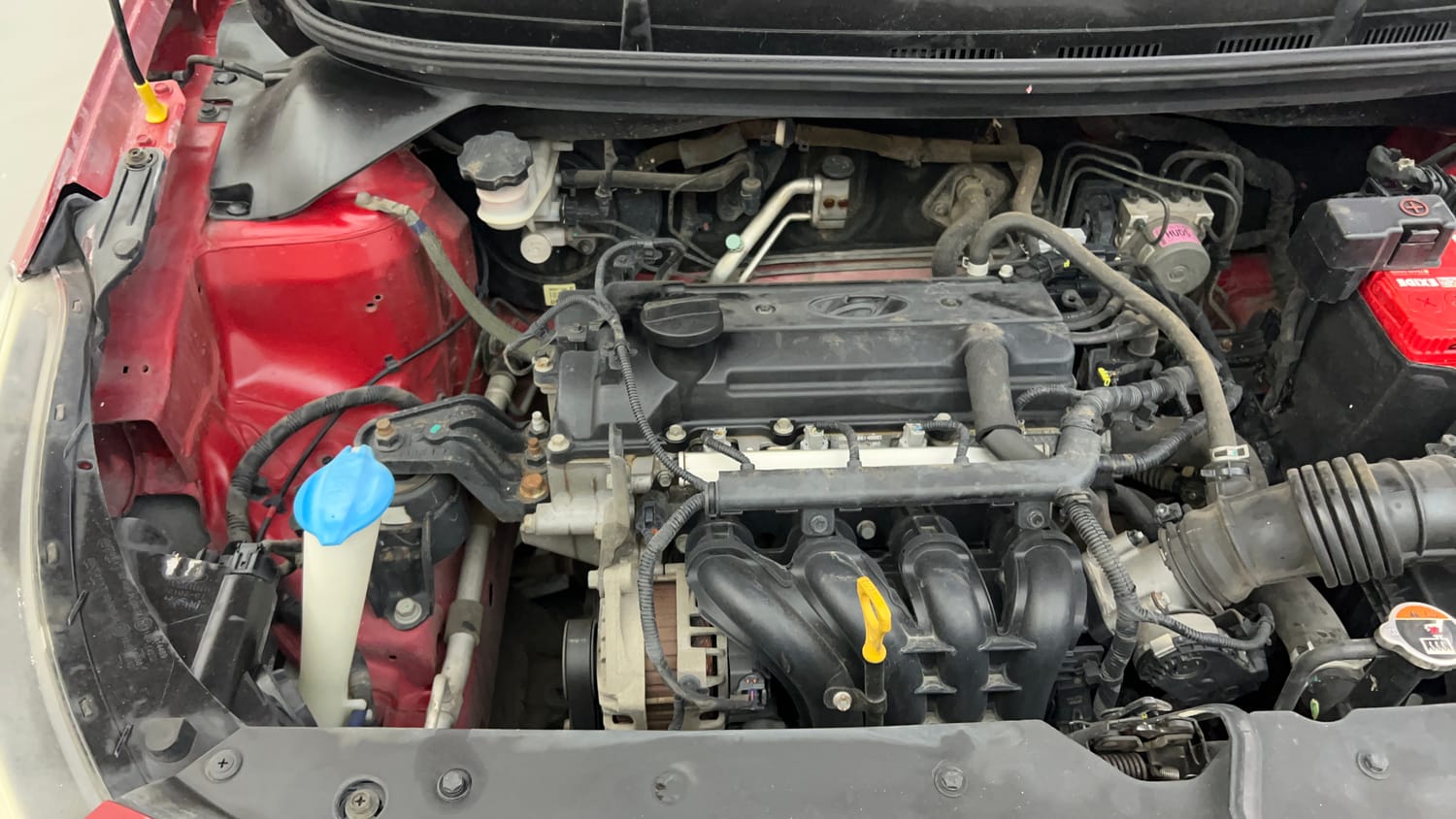 Used 2015 Hyundai i20 Active 1.2 S Petrol Manual engine ENGINE RIGHT SIDE VIEW